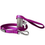 Dogness Correa Reflectiva Color Morado Para Perro Talla M