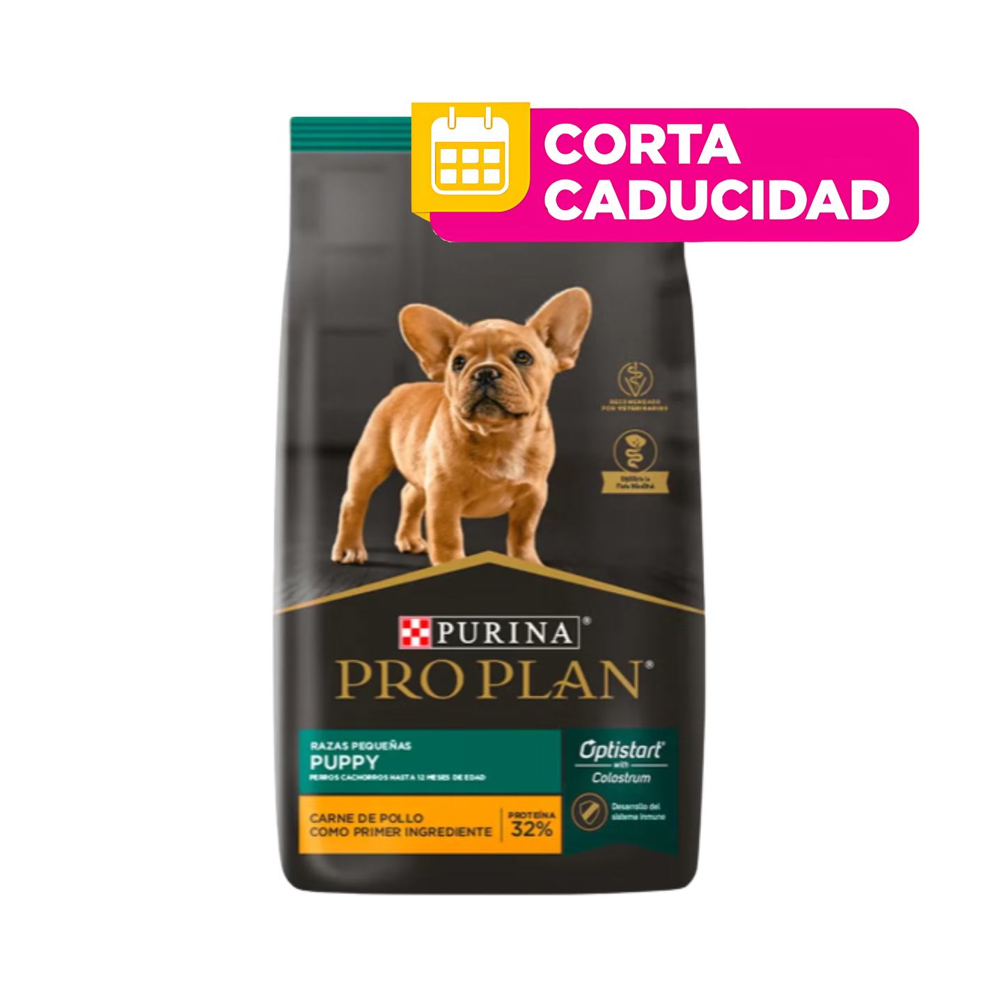 CORTA CADUCIDAD 01/05/2026 Pro Plan perro Cachorro Raza Pequeña Optistar 7.5 kg