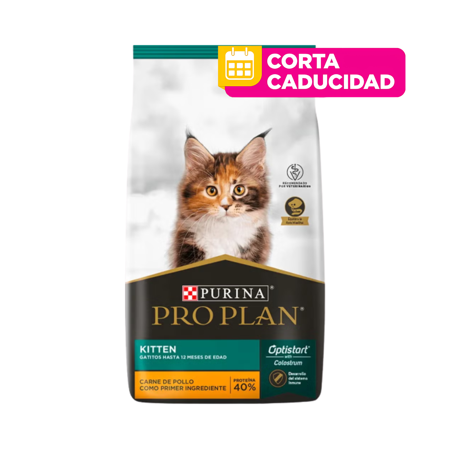 CORTA CADUCIDAD 01/07/2026 Pro Plan Kitten 3 kg Optistart Alimento de Gato