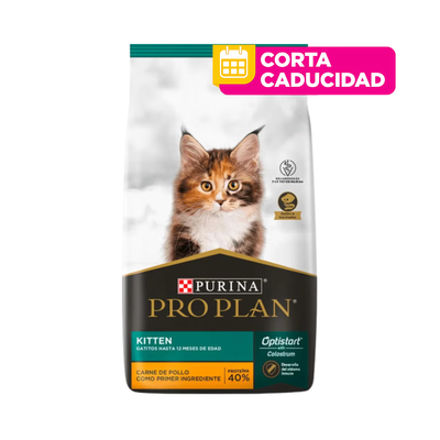 CORTA CADUCIDAD 01/07/2026 Pro Plan Kitten 3 kg Optistart Alimento de Gato