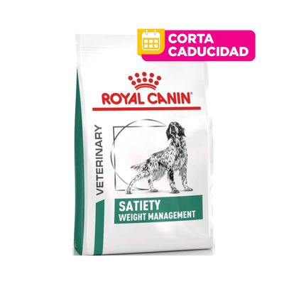 CORTA CADUCIDAD 07 Ago 2026 - ROYAL CANIN VET PERRO ADULTO SATIETY SUPPORT WEIGHT MANAGEMENT 1.5 KG