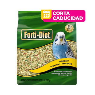 CORTA CADUCIDAD 10/09/2026 Kaytee Forti Diet Alimento para Perico Australiano 907 GR