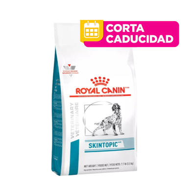CORTA CADUCIDAD 17/05/2026 Royal Canin Skintopic Medium and Large Alimento para Perro Cuidado de Piel 3.5 Kg