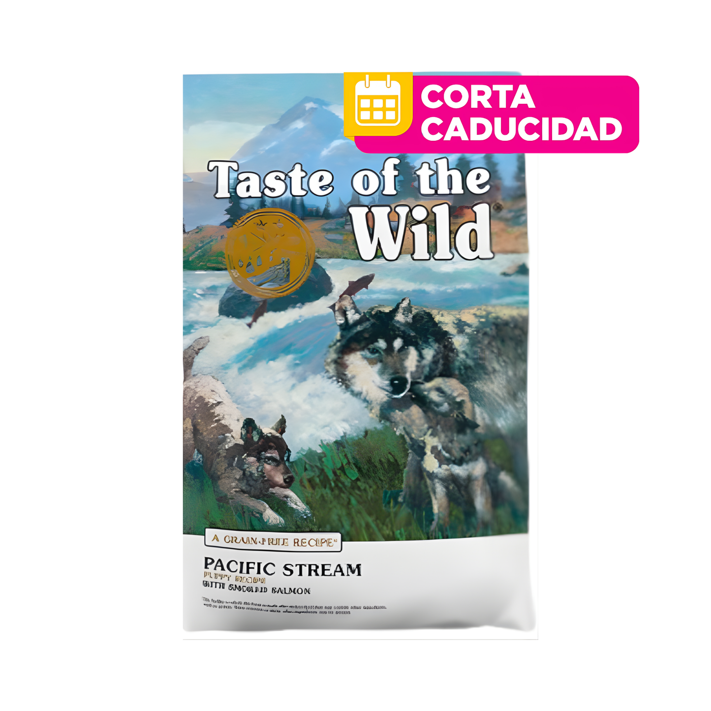 CORTA CADUCIDAD 24/06/2026 Taste Of The Wild Pacific Stream Puppy Sálmon Ahumado 12.7kg