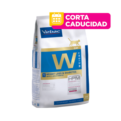 CORTA CADUCIDAD 28/05/2026 Virbac HPM Cat Weight Loss and Diabetes 3 Kg