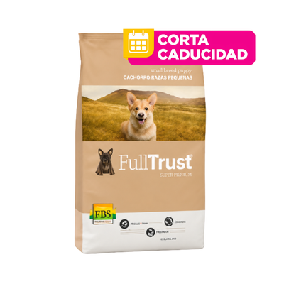 CORTA CADUCIDAD 30/11/2026 FullTrust Cachorro Razas Pequeñas 2Kg