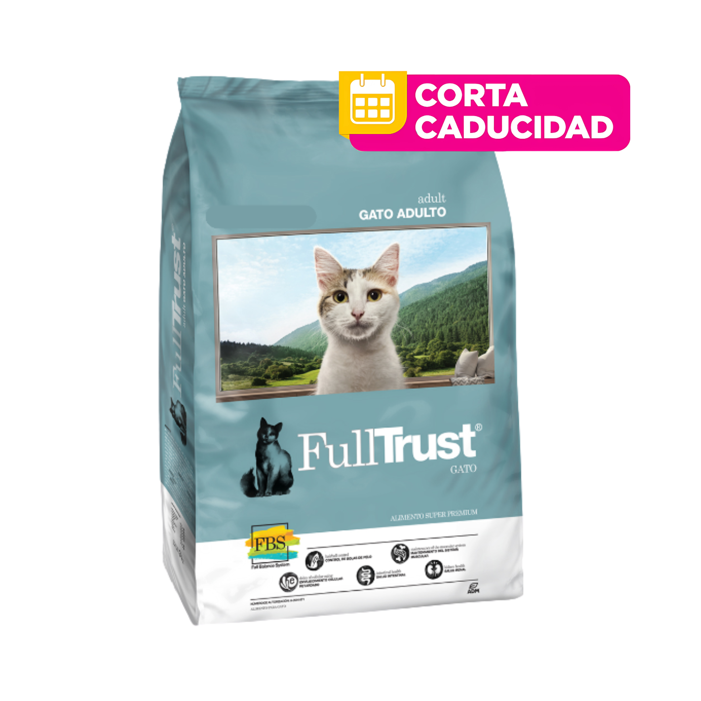 CORTA CADUCIDAD 31/ago/2026 Fulltrust Gato Adulto 1.5 kg