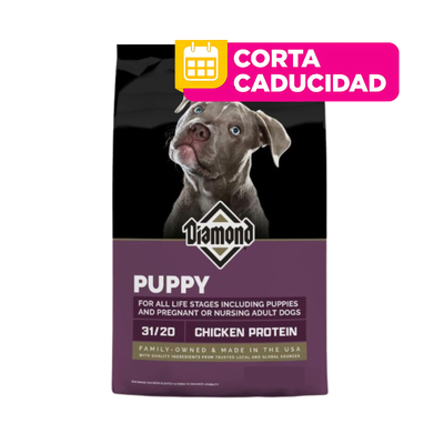 CORTA CADUCIDAD Croquetas Diamond Puppy Premium 9.07 Kg