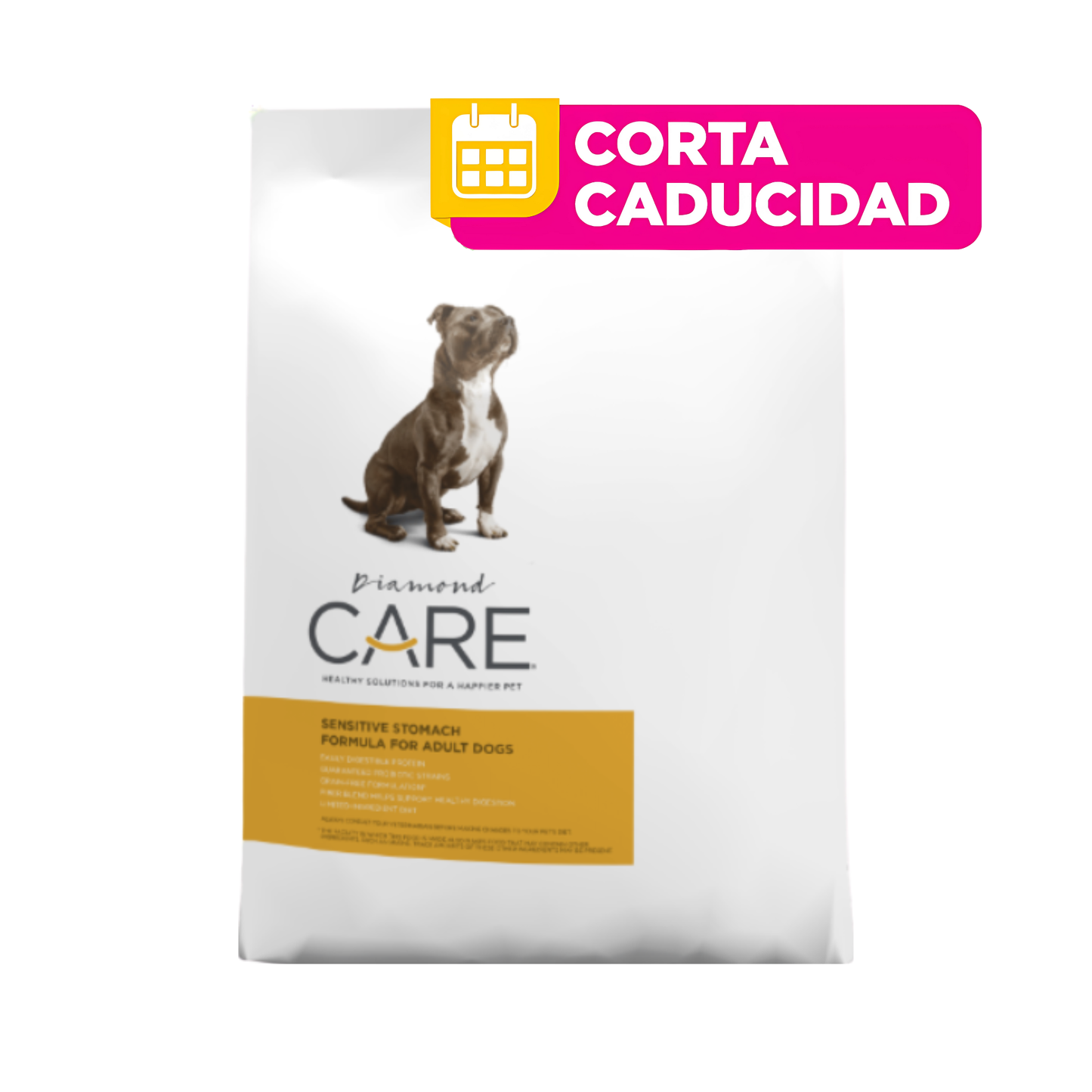 CORTA CADUCIDAD Diamond Care Estomago Sensible para Perro 3.63 Kg