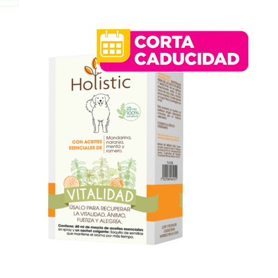 CORTA CADUCIDAD Holistic Kit de Aromaterapia Vitalidad 60 ML Naturance