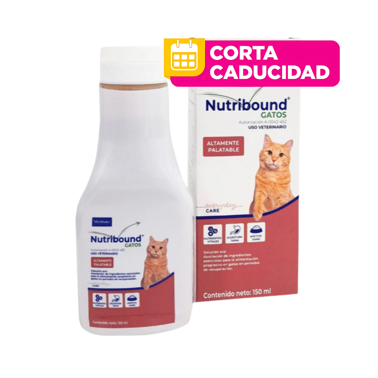 CORTA CADUCIDAD 11/10/2026 Nutribound Gatos 150 ml
