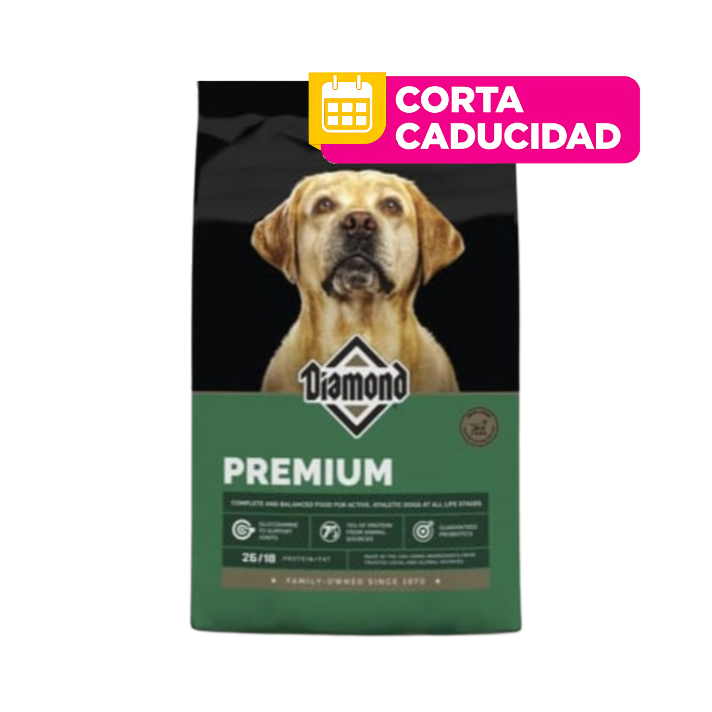 CORTA CADUCIDAD 30/10/2026 Diamond Premium Adult Dog 18.14 Kg Alimento para Perro