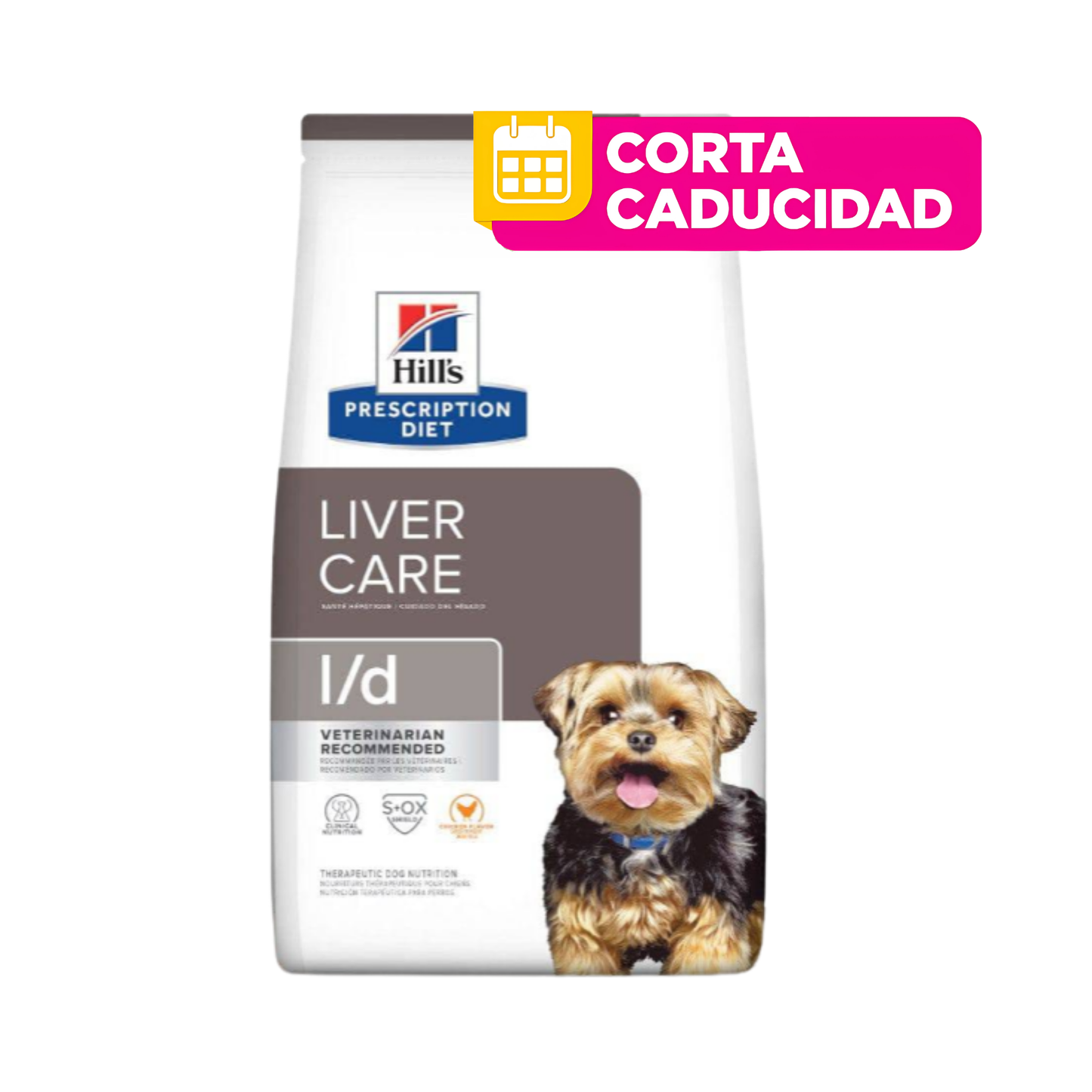 CORTA CADUCIDAD 30/10/2026 Hill's l/d Cuidado Hepático Perro 8 kg | Enfermedad del Hígado