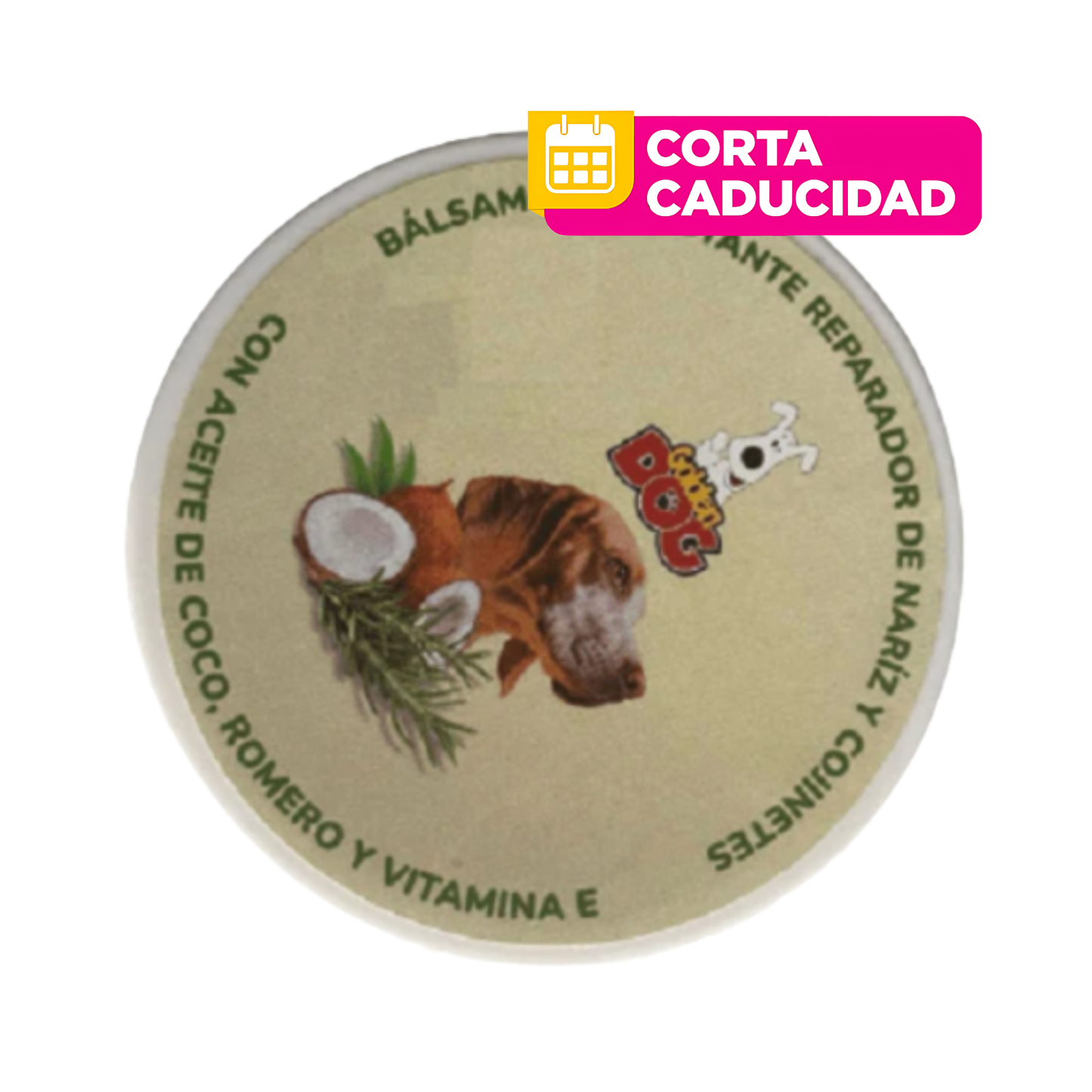 CORTA CADUCIDAD 30/09/2026 Humectante Reparador de Naríz y Cojinetes 50 Gr. Golden Dog (Copy)