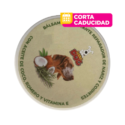 CORTA CADUCIDAD 30/09/2026 Humectante Reparador de Naríz y Cojinetes 50 Gr. Golden Dog (Copy)