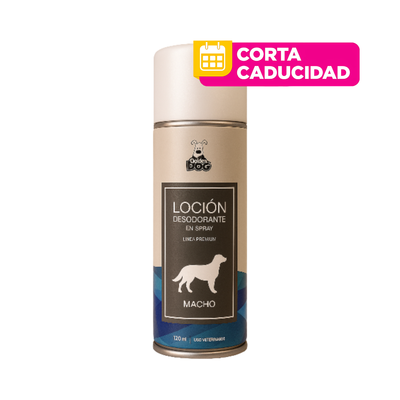 CORTA CADUCIDAD 30/09/2026 Loción Desodorante En Spray Perro Macho 150 Ml