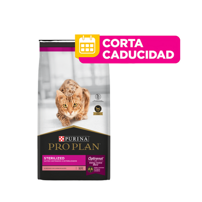 CORTA CADUCIDAD Pro Plan Gato Adulto Sterilized con Optirenal 3kg