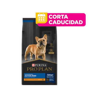 CORTA CADUCIDAD Pro Plan perro senior Raza Pequeña Active Mind Optiage 7.5kg