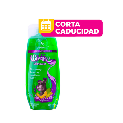 CORTA CADUCIDAD Shampoo Schnauzer, Pepiscent 400 Ml., Petbac