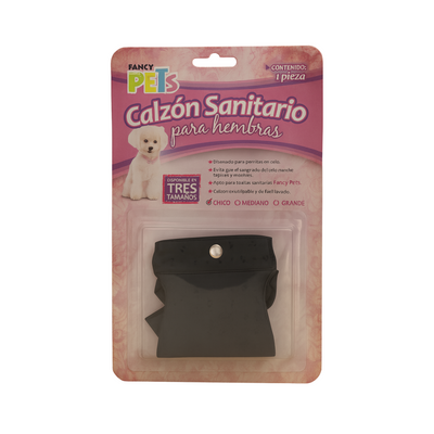 Calzón Sanitario Talla S para Hembras (1 Pieza)