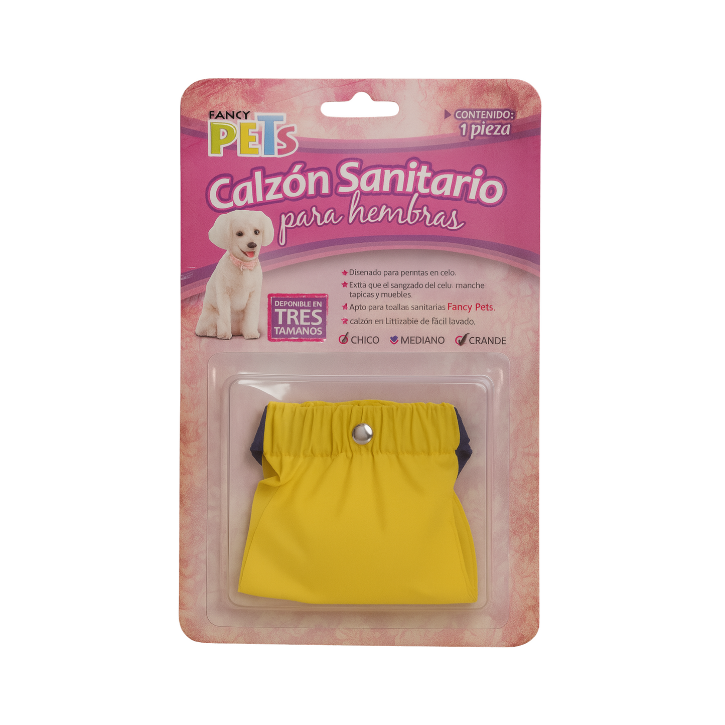 Calzón Sanitario Talla L para Hembras (1 Pieza)
