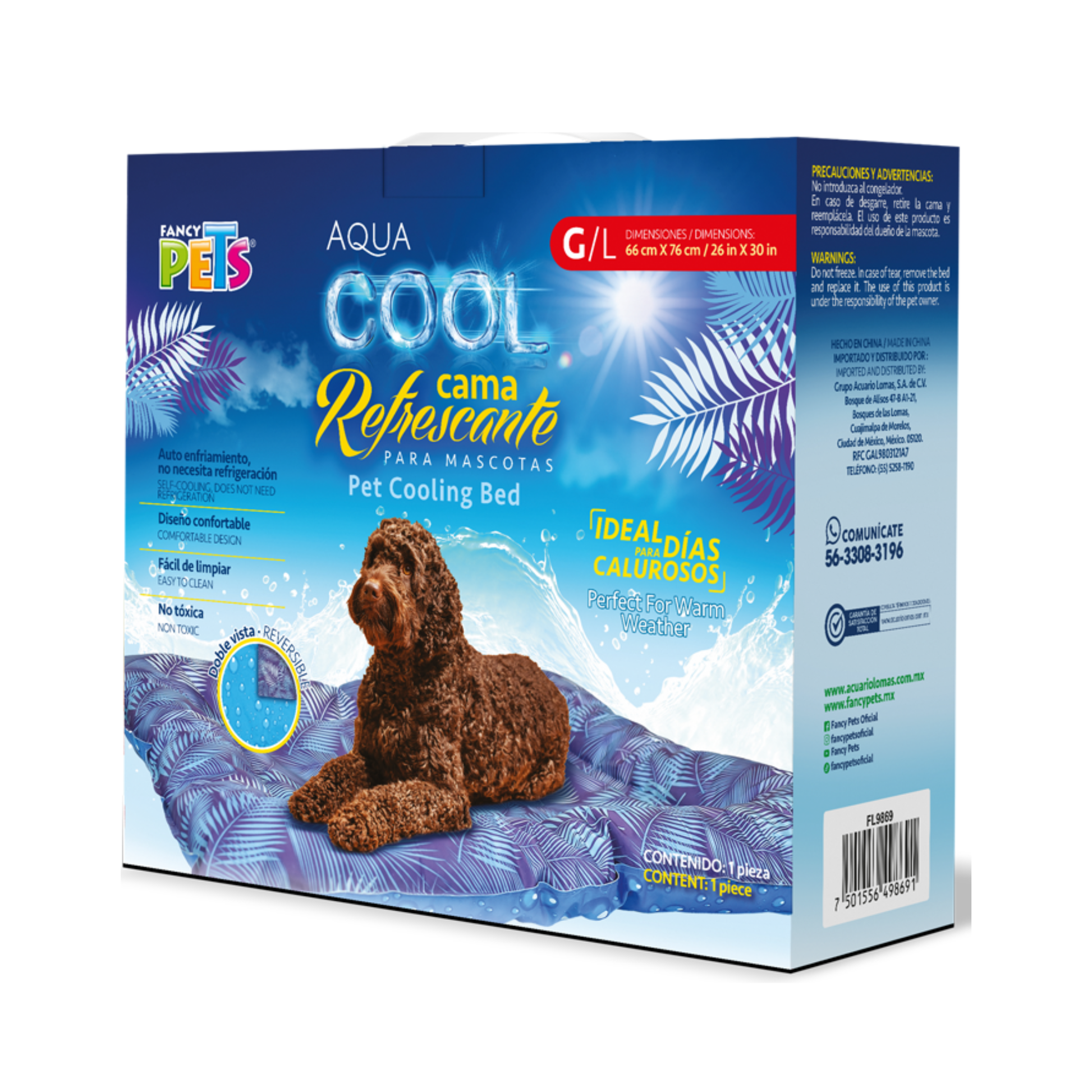 Cama refrescante para perros