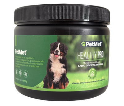 Healthy Pro, Probióticos y Prebióticos 290 Gr., Petmet Naturals