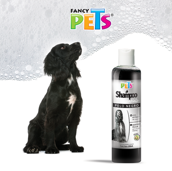 Shampoo para Perro de Pelo Negro 250 Ml., Fancy Pets
