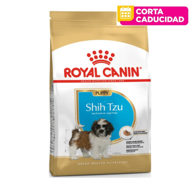 CORTA CADUCIDAD 01/04/2026 Royal Canin Shih Tzu Cachorro 1.1Kg