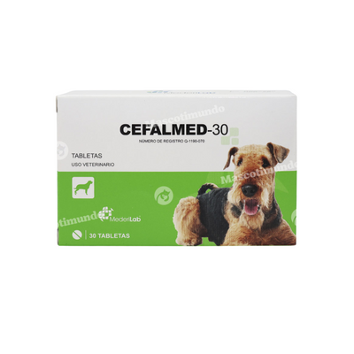 Cefalmed 30 Antimicrobiano 30 Tabletas Mederilab