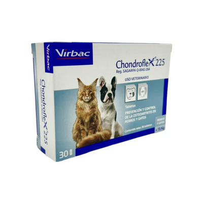 Chondroflex 225, 30 Tabletas, Virbac