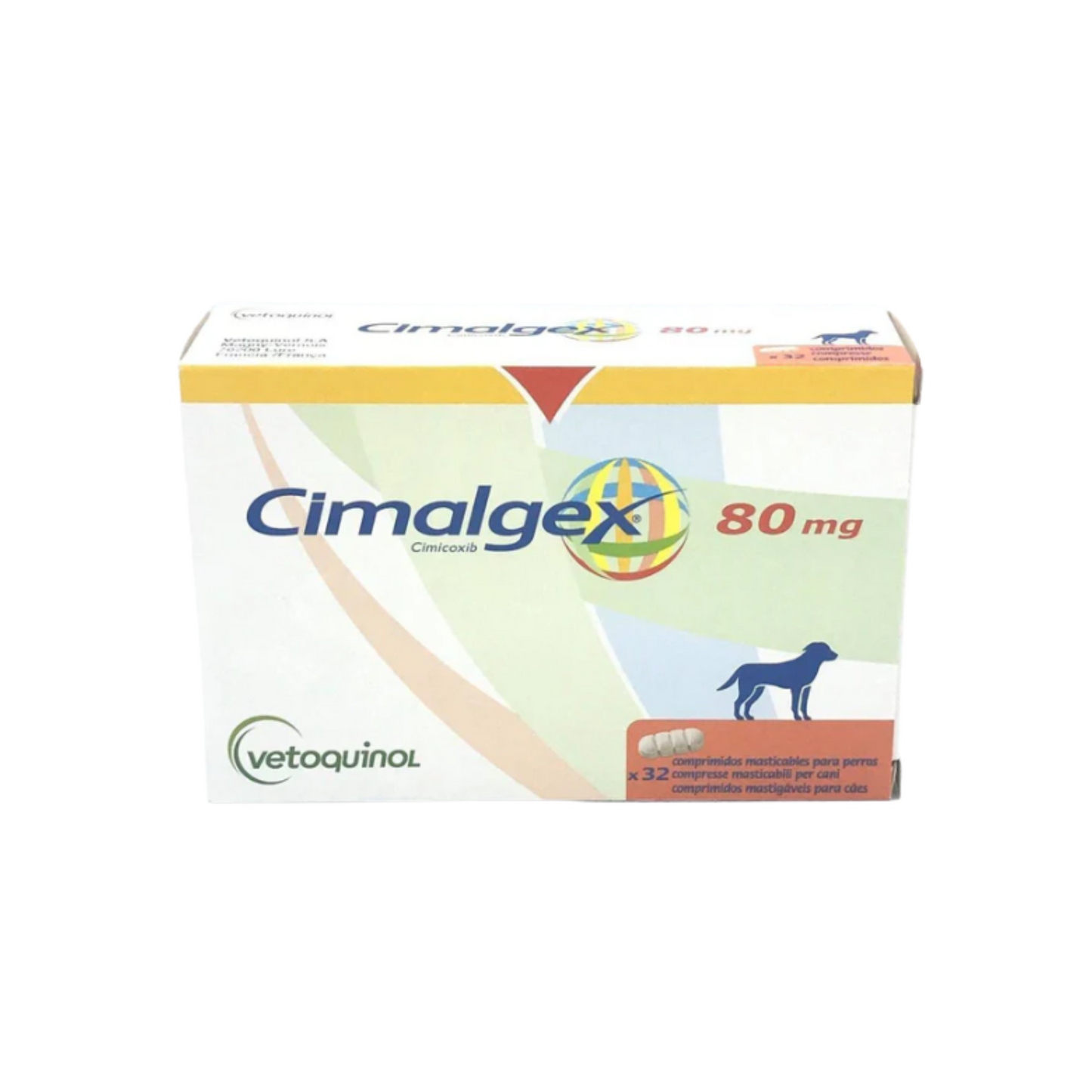 Cimalgex 80 Mg 32 Tabletas, Vetoquinol
