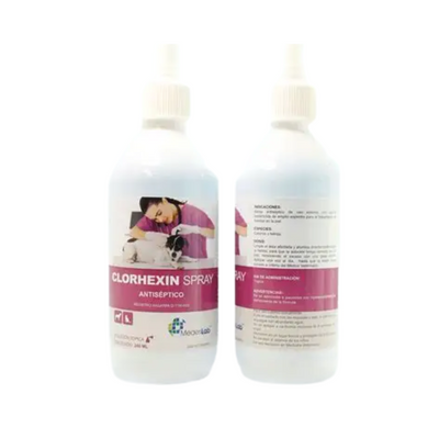 Clorhexin Spray Antiséptico  para heridas 240 ml Mederilab