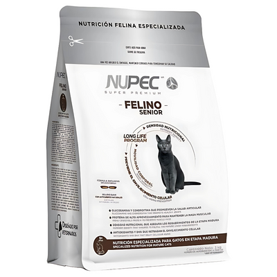 Nupec Felino Senior 3 Kg - AniMALL