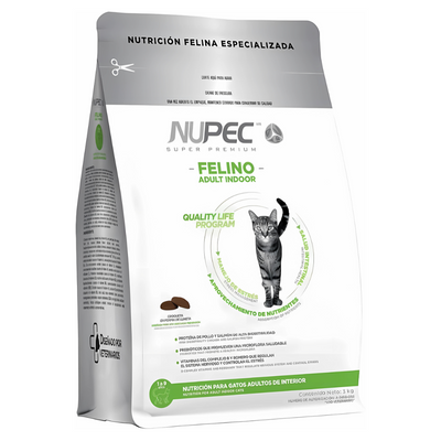 Nupec Felino Adulto Indoor 3 Kg