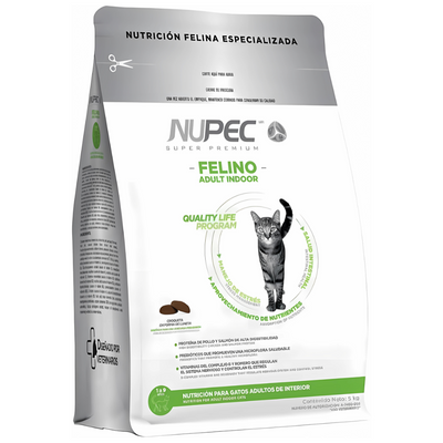 Nupec Felino Adulto Indoor 5 Kg - AniMALL