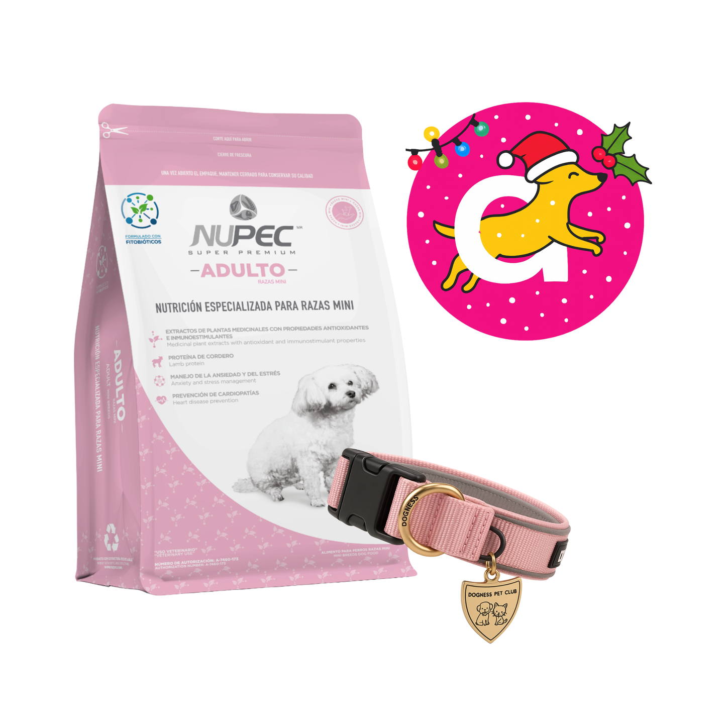 Combo Reyes Magos Nupec Perro Adulto Raza Mini 3 Kg