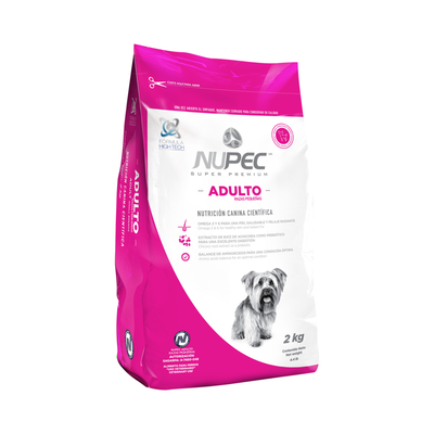 Combo Calaverita Nupec Adulto Raza Pequeña 2 Kg