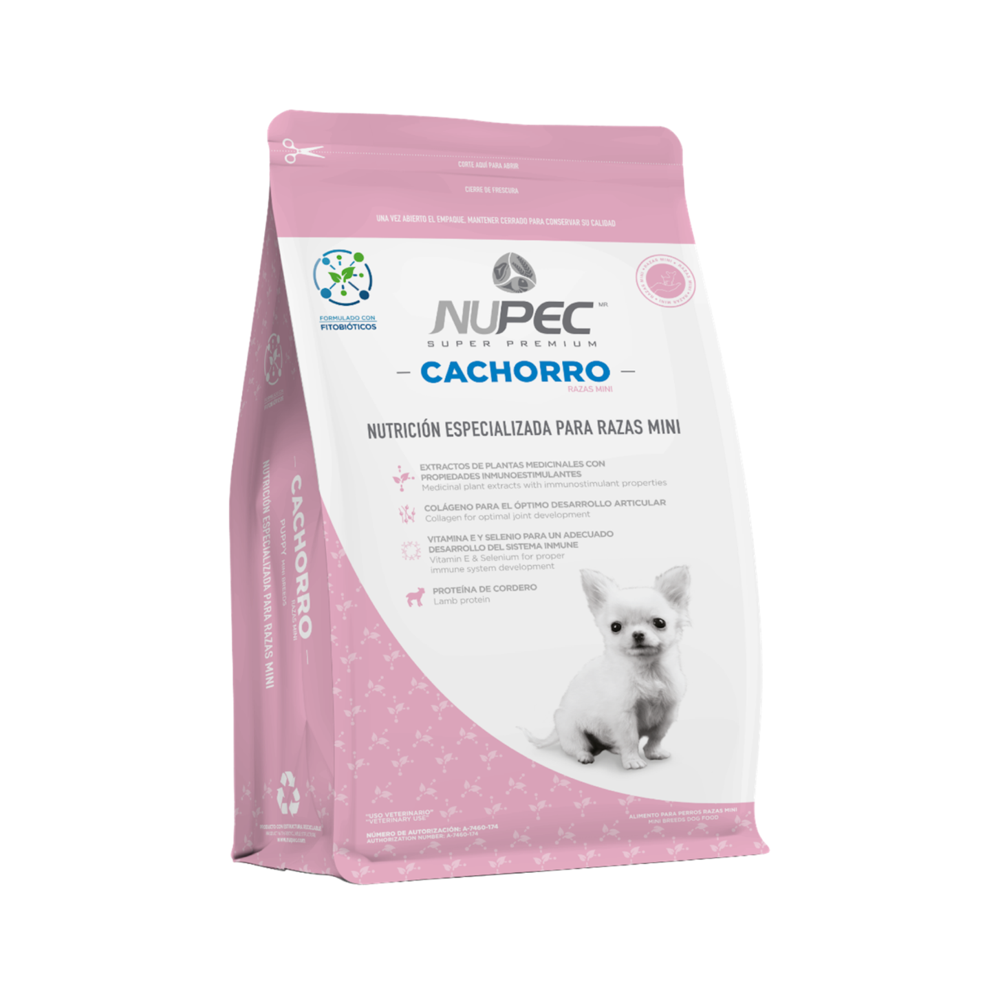 Combo Calaverita Nupec Cachorro Raza Mini 3 Kg