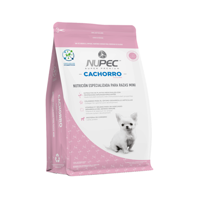 Combo Calaverita Nupec Cachorro Raza Mini 3 Kg