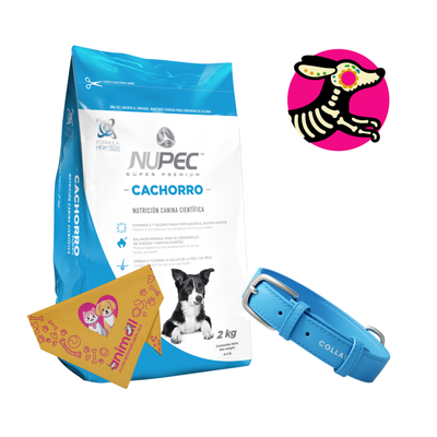 Combo Calaverita Nupec Perro Cachorro Raza Mediana y Grande 5 Kg