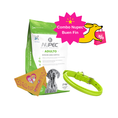 Combo Nupec Buen Fin Perro Adulto Raza Mediana y Grande 5 Kg