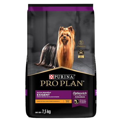 Pro Plan Exigent Adulto Raza Pequeña Con Optienrich 7.5 kg