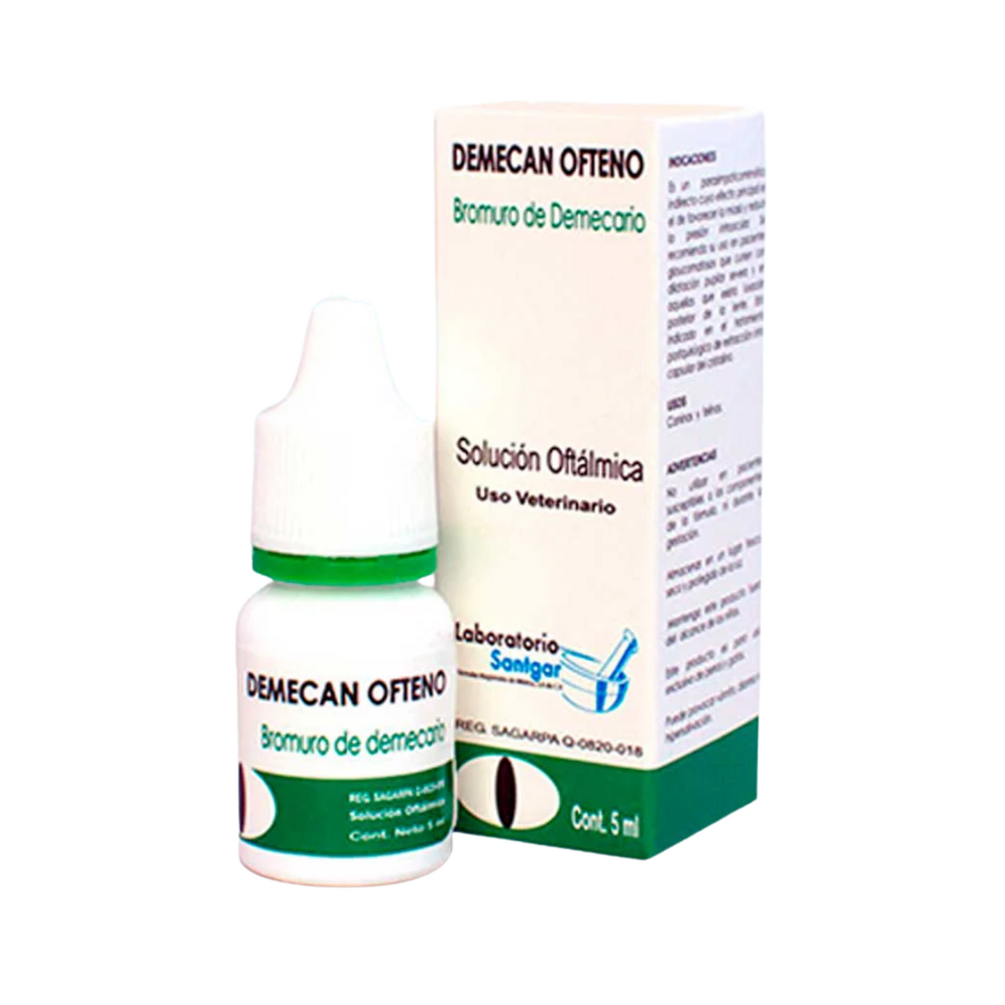 CORTA CADUCIDAD Demecan Ofteno, antiglaucomatoso 5 ml, Santgar