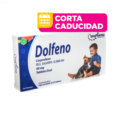 CORTA CADUCIDAD Innopharma Dolfeno 40 mg