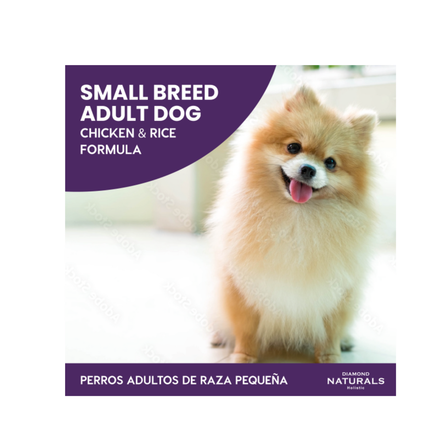 Diamond Naturals Perro Adulto Razas Pequeñas, Pollo y Arroz 2.72 Kg