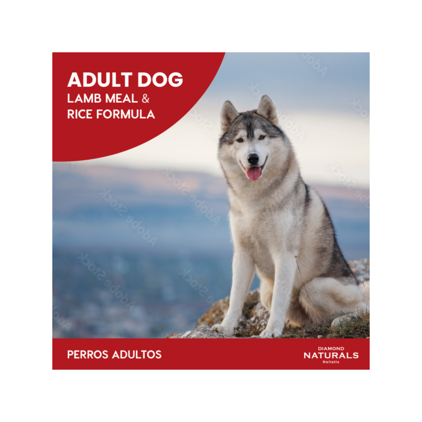 Diamond Naturals Perro Adulto, Cordero y Arroz 18.14kg