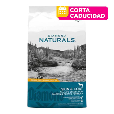CORTA CADUCIDAD 17/10/2026 Diamond Skin y Coat All Life stages Dog Salmón y Papa 2kg