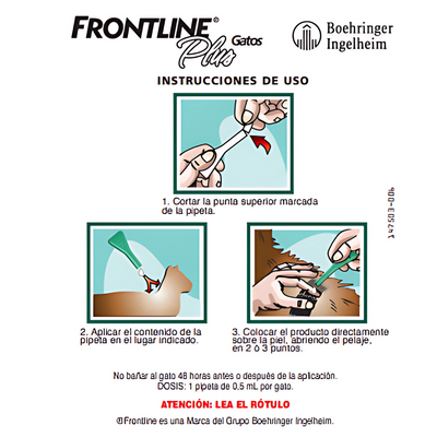 Frontline Plus Antipulgas y Antigarrapatas para Perros de 20-40 Kg 1 Pipeta
