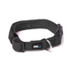 Dogline Collar de Microfibra Color Negro Talla Grande